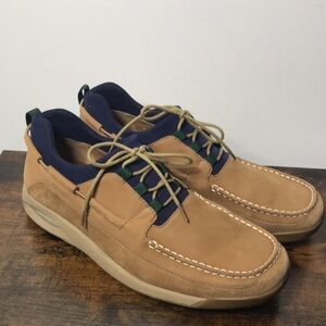 Cole Haan Country Mens Suede Leather Loafers Size 11.5 Comfort Boat Shoes Mature